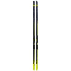 Беговые лыжи Fischer Aerolite Skate 90 Stiff без насечек, черный, 186 см