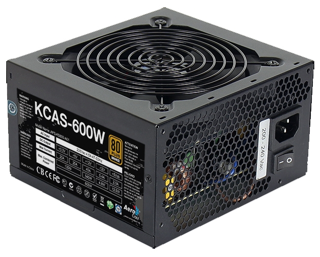 Блок питания AeroCool Kcas 600W