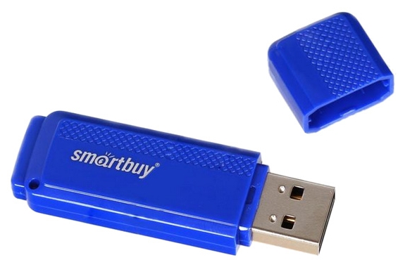 Флешка SmartBuy Dock USB 2.0 16Гб синий