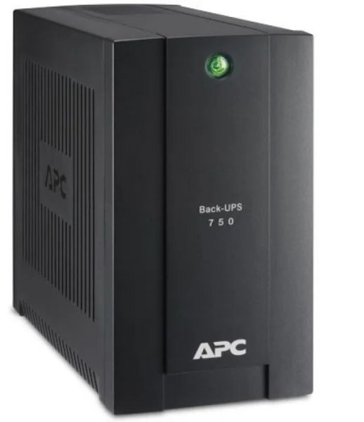 Источник бесперебойного питания APC Back-UPS BC750-RS черный, 750BA