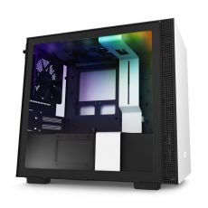 Корпус NZXT H210i Micro-Tower белый/черный