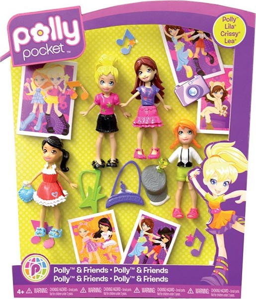 Кукла Mattel Polly Pocket музыкальная вечеринка V9184