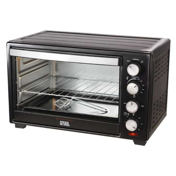 Мини-печь GFGRIL GFO-30B Convection Plus черный/серебристый