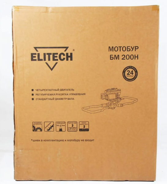 Мотобур Elitech БМ 200Н