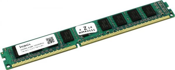 Оперативная память DIMM Hyundai DDR-III DIMM 2Gb PC3-10600