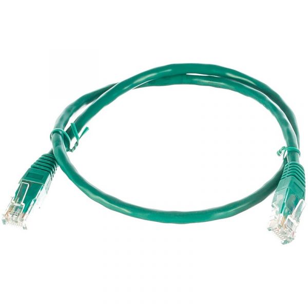 Патч-корд Cablexpert PP6U-0.5M 0,5 м, зеленый