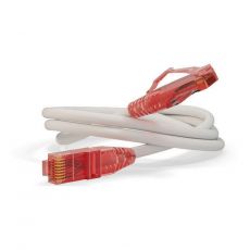 Патч-корд HyperLine PC-LPM-UTP-RJ45-RJ45-C5e-0.3M-LSZH-WH 0,3 м, белый