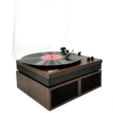 Проигрыватель пластинок Ritmix LP-340B виниловый проигрыватель коричневый