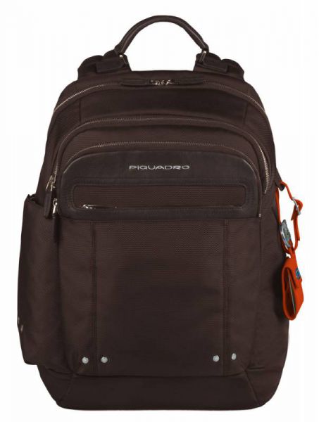 Рюкзак Piquadro Link (CA2961LK/N) черный кожа и ткань