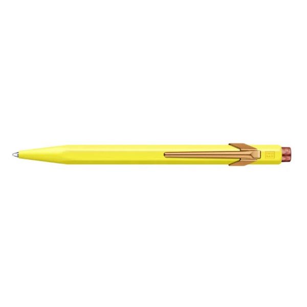 Шариковая ручка CARANDACHE Office 849 Claim your style 2 синий,желтый