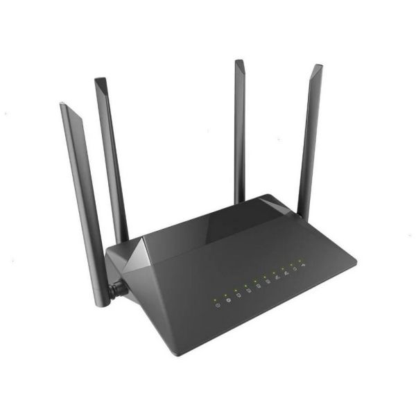 Wi-Fi роутер D-link DIR-825/RU/R AC1200 черный